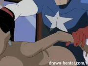 Superhero Hentai - Wonder Woman vs Cap 11/16