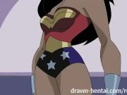 Superhero Hentai - Wonder Woman vs Cap 6/16