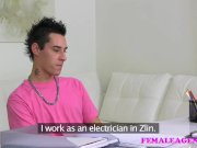 FemaleAgent MILF lets stud film casting 2/16