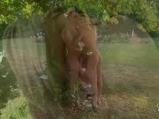 Two fresh blonde teens hardcore threesome  6/16