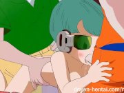 Dragon Ball Z Hentai - Bulma for two 8/16