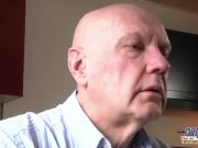 Old geezer does and facializes blonde teenie 3/16