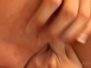 Gianna in fishnet stockings and a garter belt 3/16