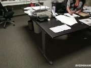 Mature Latina Hanjob At The Office 1/16