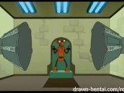 Futurama Hentai - Shower threesome 1/16