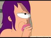 Futurama Hentai - Shower threesome 16/16