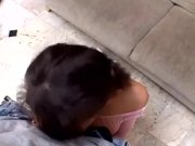 Brunette dped in thigh high fishnet stockings 2/16