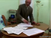 Tricky Old Teacher - Naughty hot schoolgirl 1/16