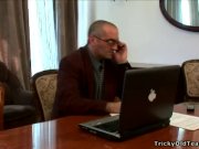 Tricky Old Teacher - Hot pigtailed brunette 1/16