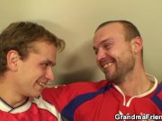 Old granma losts bet and gets fucked 7/16