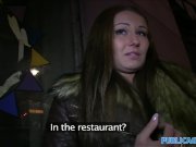 PublicAgent Sex in the toilet with brunette 3/16