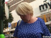 He helps blonde granny 2/16