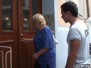 He helps blonde granny 4/16