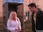 He picks up an old bitch and bangs her 3/16