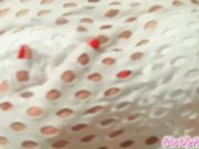 Give Me Pink Zara rides flesh coloured dildo 4/16