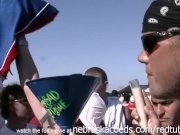 Insane spring break beach party with hot nake 15/16