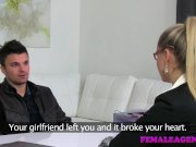 FemaleAgent MILF fixes studs broken heart 3/16