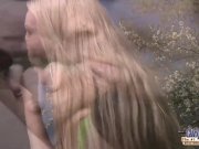 Bald old bastard fucking skinny tall blonde 3/16