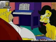 Simpsons Porn - Threesome 4/16