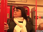 Fat mature bitch is picked up and doggystyled 1/16