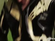 Slave girl sucks her masters hard cock 14/16