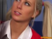 CFNM Alexis Rose tugging her professor 10/16