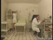 Clinic Nurse Sucks On Patients Cock 1/16