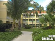 Honeymoon vacation turns into a threesome sex 1/16