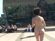 Crazy chick miriam naked on public streets 10/16