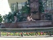 Crazy chick miriam naked on public streets 12/16