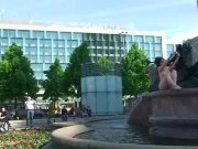 Crazy chick miriam naked on public streets 13/16