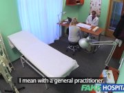 FakeHospital Blonde big tits nurse tryout 4/16