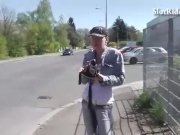 Czech MILF does BJ and gets licked in Taxi 1/16