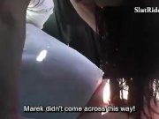 Czech MILF does BJ and gets licked in Taxi 14/16