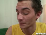 Wife sees huge mother in law rides his cock 7/16