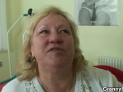 Huge old grandma sucks and rides young dick 8/16