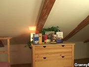 Chubby granny and boy 4/16