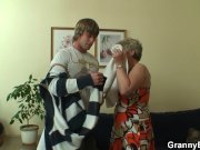 Young stud bangs 60 years old woman 7/16