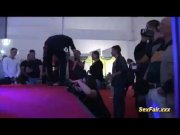Wild dame takes guy on sexfair stage 14/16