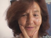 Sewing old granny and boy 5/16