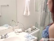 Pregnant MaryJane Masturbate in the Bathroom 2/16