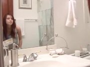 Pregnant MaryJane Masturbate in the Bathroom 6/16