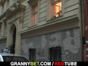 He drills her shaved old pussy 6/16