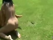 Hooligan blonde puts brunette to suck dick  6/16