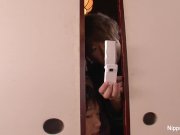 Japanese cutie squirts while being watched 14/16