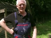 Viril old man bonks his next door sweet babe  2/16