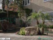 NuruMassage Ebony Masseuse on White Client  1/16