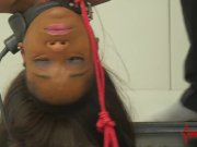 Hung upside down and made to eat cum and ass 14/16