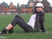 Jeny Smith see through yoga pants fetish  11/16