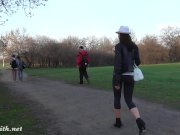 Jeny Smith see through yoga pants fetish  3/16